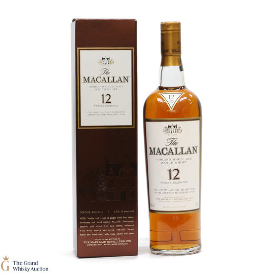 Macallan - 12 Year Old - Sherry Oak