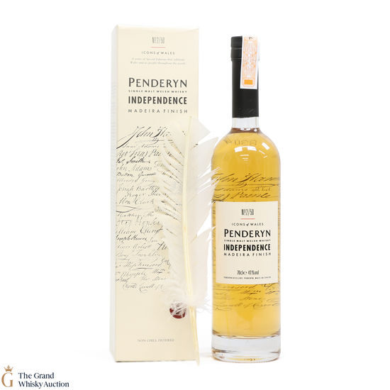 Penderyn - Icons of Wales #2 Independence - Madeira Finish 