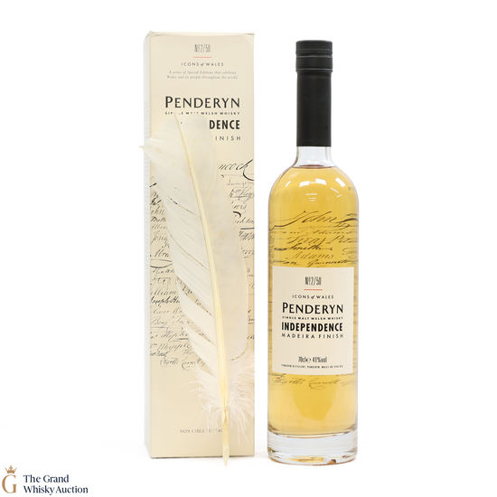 Penderyn - Icons of Wales #2 Independence - Madeira Finish 