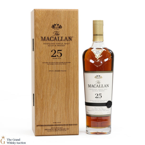 Macallan - 25 Year Old - Sherry Oak - 2022