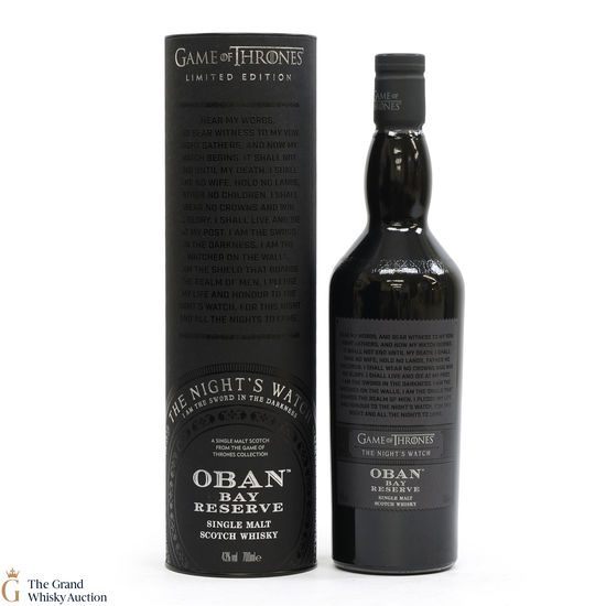 Oban - Bay Reserve - The Night's Watch - Game of Thrones