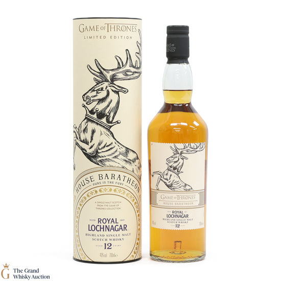 Royal Lochnagar - 12 Year Old - Game of Thrones - House Baratheon