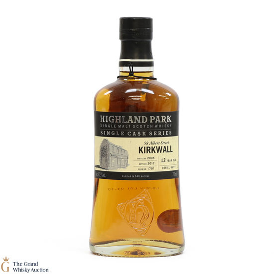 Highland Park - 12 Year Old - Single Cask Series - 58 Albert Street Kirkwall #1791