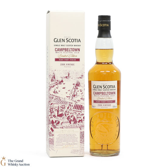 Glen Scotia - 2008 Ruby Port Finish - Campbeltown Malts Festival 2018