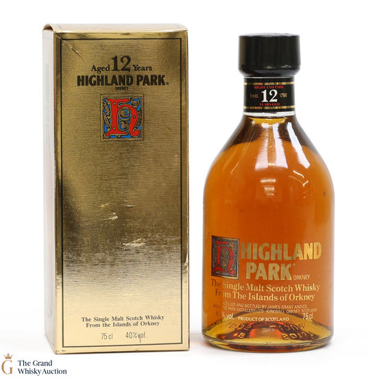 Highland Park - 12 Year Old (1980) 75cl