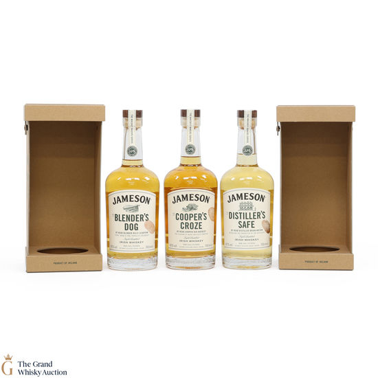 Jameson Blender's Dog, Distiller's Safe & Cooper's Croze (3 x 70cl
