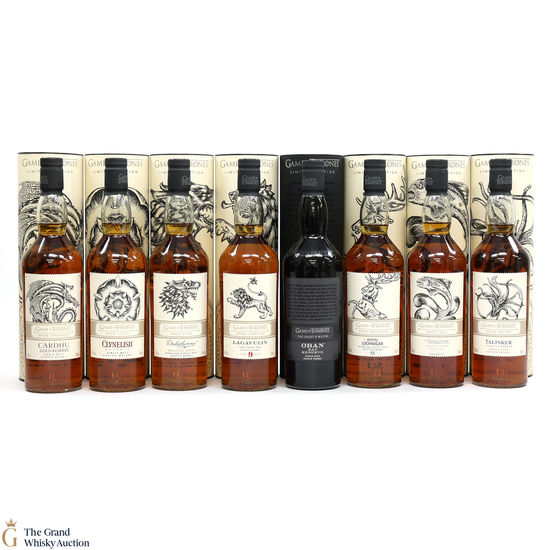 Game of Thrones - Limited Editions - 9 x 70cl