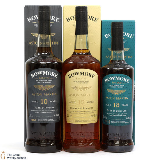 Bowmore - Aston Martin - Edition 4, 5 & 6