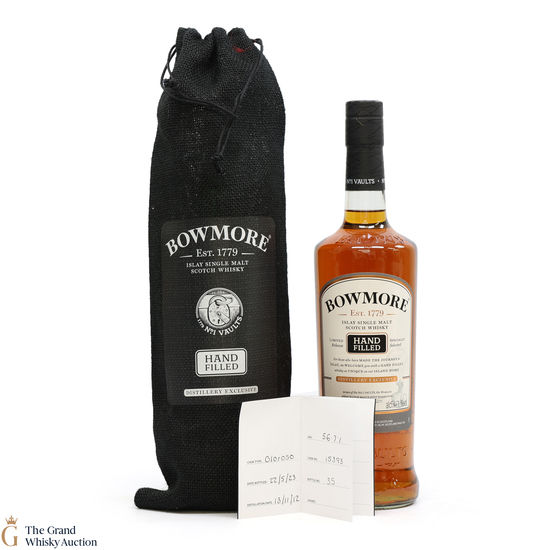 Bowmore - 10 Year Old - 2012 Hand Filled - Cask #15393