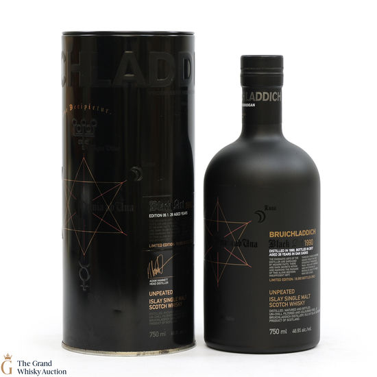Bruichladdich - 26 Year Old 1990 Black Art Edition 6.1 (75cl)