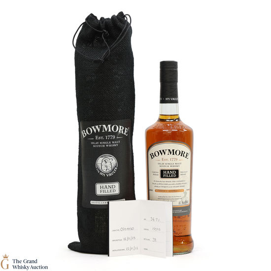 Bowmore - 10 Year Old - 2012 Hand Filled - Cask #15393