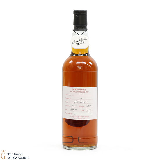 Hazelburn - 15 Year Old 2008 Fresh Sherry - Duty Paid Sample 55.2%