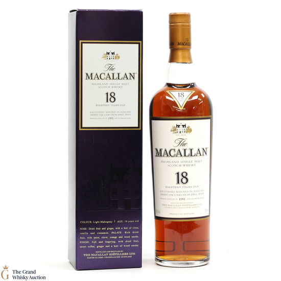 Macallan - 18 Year Old - 1991