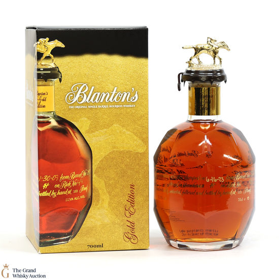 Blanton's - Single Barrel Gold Edition