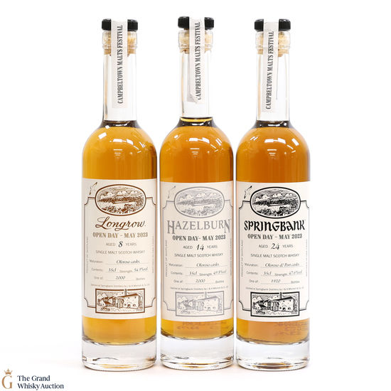Campbeltown Malts Festival Open Day 2023 (3 x 35cl)