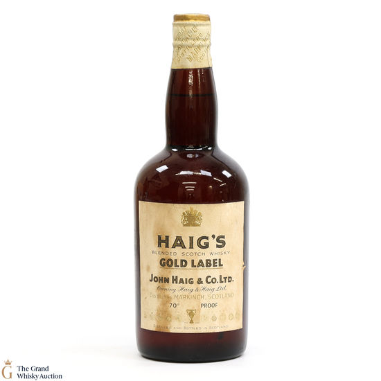 Haig's - Gold Label (1960s) 