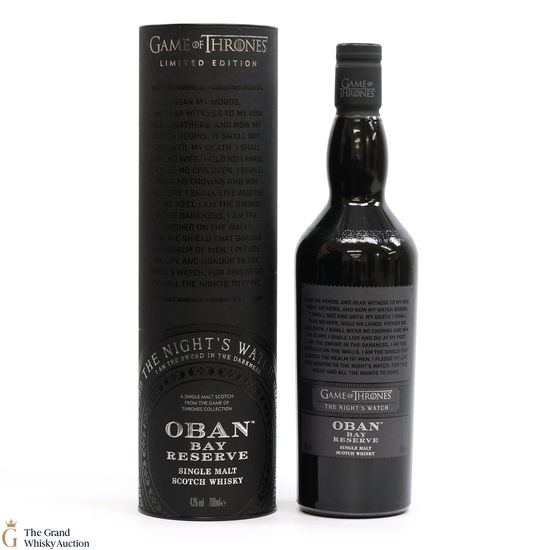 Oban - Bay Reserve - The Night's Watch - Game of Thrones