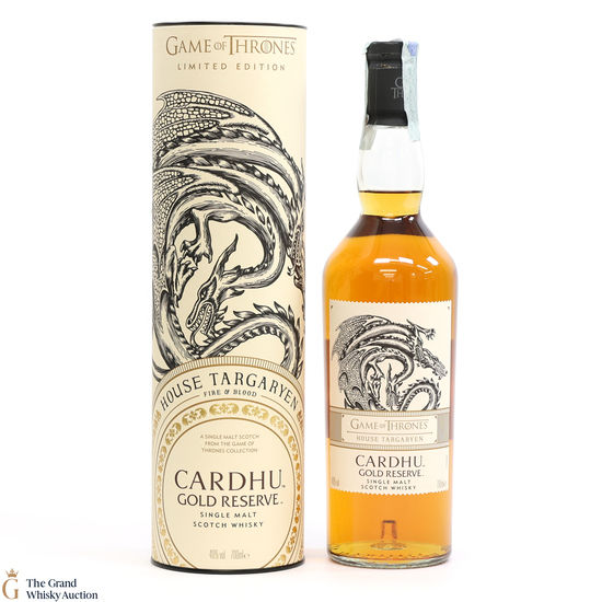 Cardhu - Gold Reserve - Game of Thrones - House Targaryen