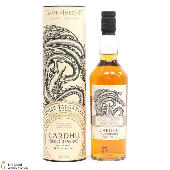Cardhu - Gold Reserve - Game of Thrones - House Targaryen