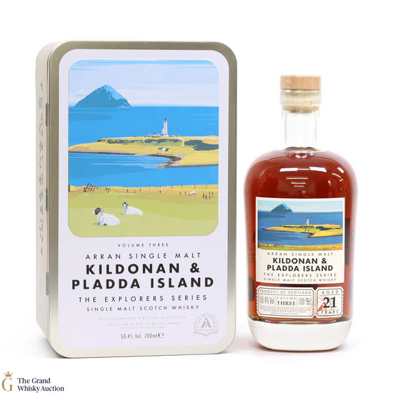 Arran - 21 Year Old - The Explorers Series - Kildonan & Pladda Island - Volume.3