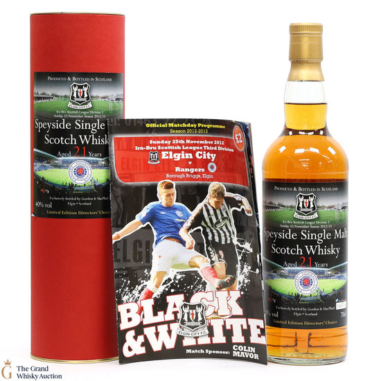 Speyside - 21 Year Old - Elgin City v Rangers Scottish League Division 3 2012/13