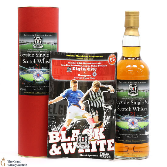 Speyside - 21 Year Old - Elgin City v Rangers Scottish League Division 3 2012/13