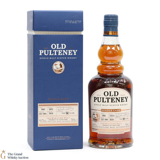 Old Pulteney - 2010 Single Cask 2022 W Club