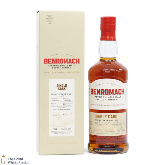 Benromach - 2012 Single Cask #334 - Moray Exclusive 2022