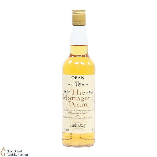 Oban - 19 Year Old 1995 - Managers Dram