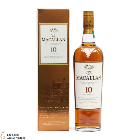 Macallan - 10 Year Old - Sherry Oak