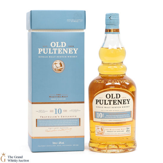 Old Pulteney - 10 Year Old - Travellers Exclusive - 1L