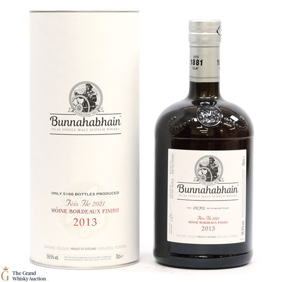 Bunnahabhain - Moine Bordeaux Finish 2013 - Feis Ile 2021