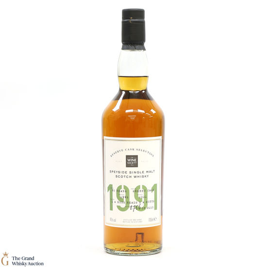 Speyside - 30 Year Old 1991 Sherry 2021 - Wine Society Reserve Cask No.5