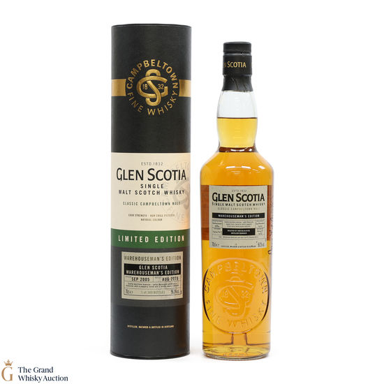 Glen Scotia - 11 Year Old - Warehouseman's Edition #17/413-9 (signed)