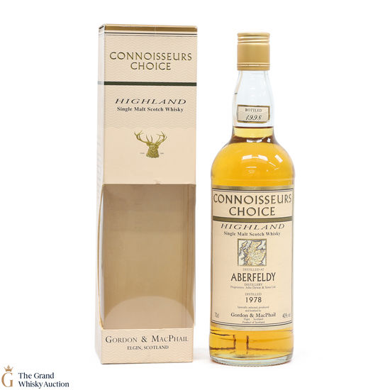 Aberfeldy - 1978 Gordon and MacPhail 1998 - Connoisseurs Choice