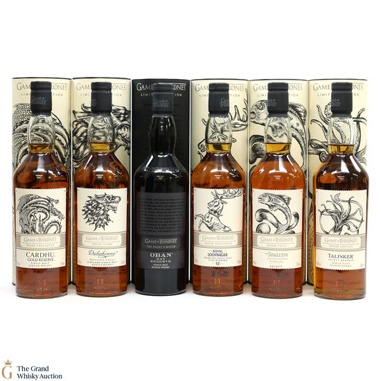 Game of Thrones - Limited Editions - 6 x 70cl