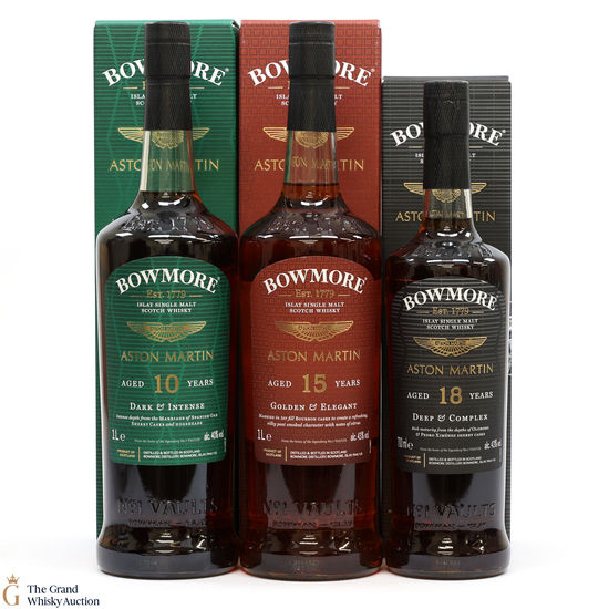 Bowmore - Aston Martin - Edition 7,8 & 9