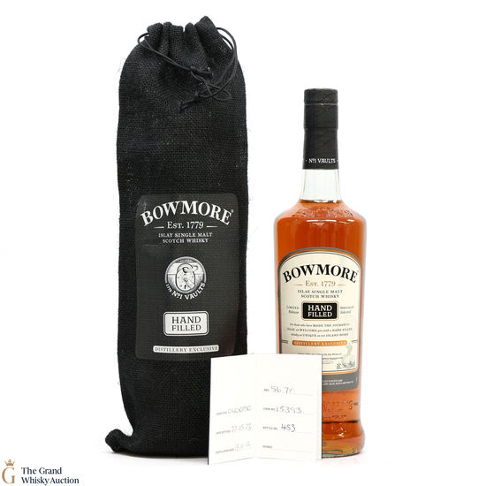 Bowmore - 10 Year Old - 2012 Hand Filled - Cask #15393