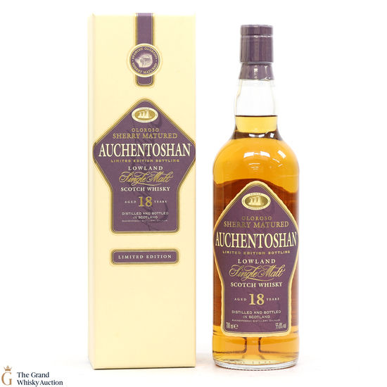 Auchentoshan - 18 Year Old - Oloroso Sherry - Limited Edition 