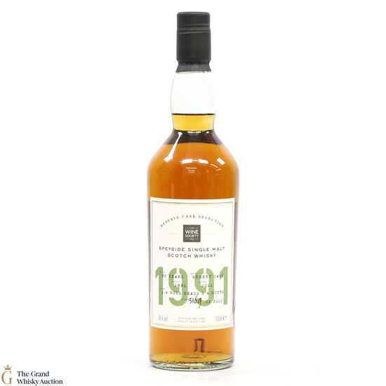 Speyside - 30 Year Old 1991 Sherry 2021 - Wine Society Reserve Cask No.5