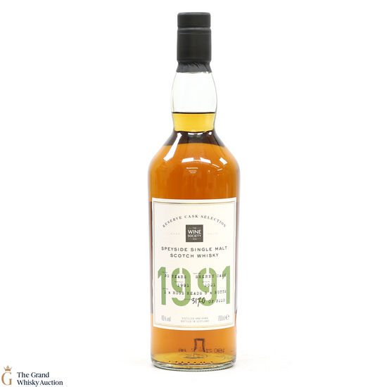 Speyside - 30 Year Old 1991 Sherry 2021 - Wine Society Reserve Cask No.5