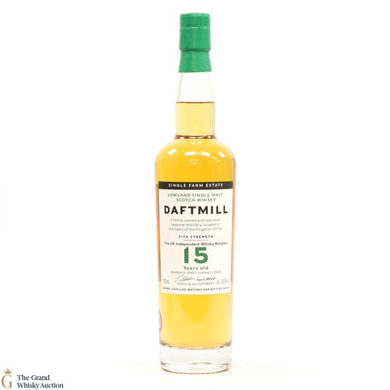 Daftmill - 15 Year Old Fife Strength 2023 - UK Independent Whisky Retailers