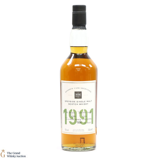 Speyside - 30 Year Old 1991 Sherry 2021 - Wine Society Reserve Cask No.5