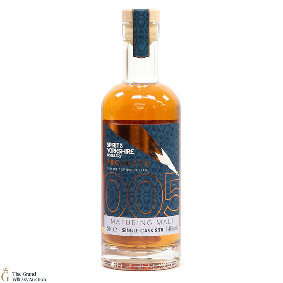 Spirit of Yorkshire - Maturing Malt Single Cask #109 - Projects 005 (50cl)