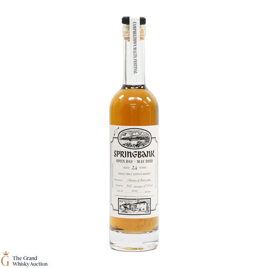 Springbank - 24 Year Old - Open Day May 2023 (35cl)