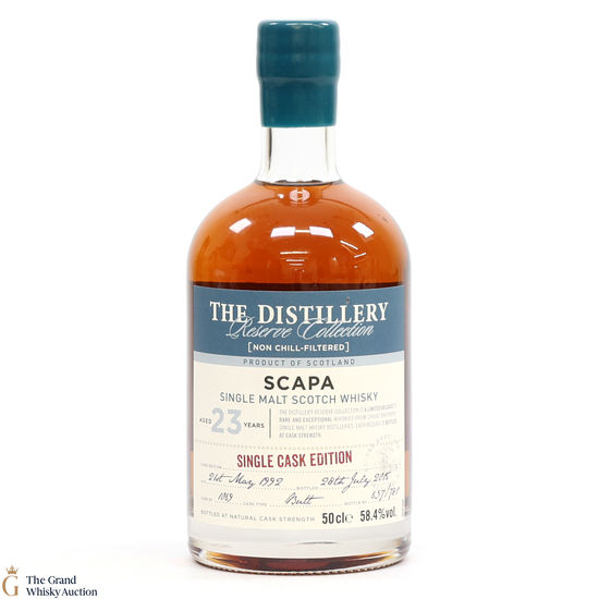 Scapa - 23 Year Old 1992 - Single Cask #1069 - Distillery Reserve (50cl)