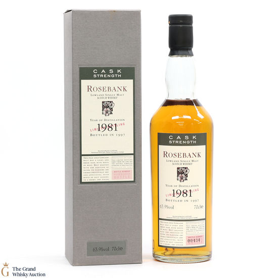 Rosebank  - 1981 Flora & Fauna - Cask Strength