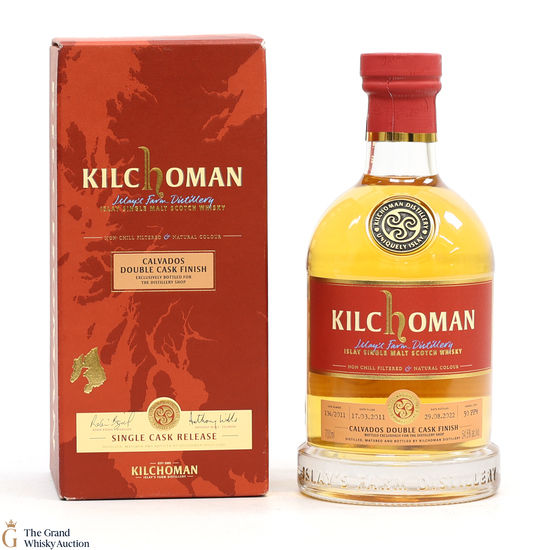 Kilchoman - 11 Year Old 2011 - Calvados Double Cask - Distillery Shop Exclusive #136