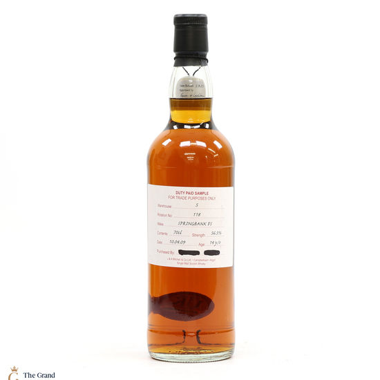Springbank - 14 Year Old 2009 Fresh Sherry - Duty Paid Sample 56.5%