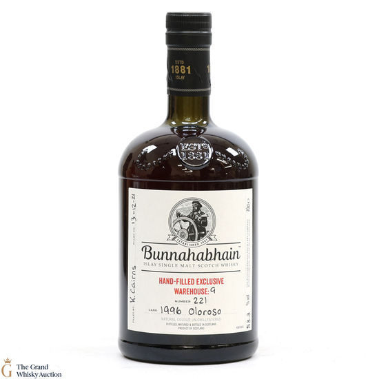 Bunnahabhain - 2021 Hand Filled #1996 - Oloroso